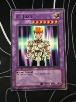 St. Joan LON-045 Labyrinth of Nightmare Yu-Gi-Oh 1st Edition LP - Image 1