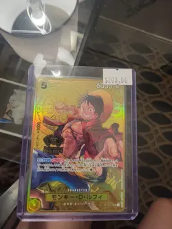 Monkey D. Luffy ST13-015 SR 2nd ANNIVERSARY SET - ONE PIECE JAPANESE - Image 1
