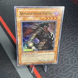 Yugioh Armageddon Knight PTDN-EN021 - Phantom Darkness 1st Edition - Image 1
