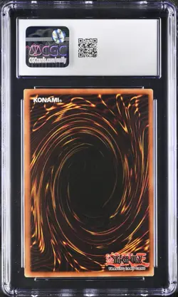 Yugioh CGC 9 MISPRINT Dark Magician SDY-006 HEAVY FADED ERROR Ultra Rare Unlim - Image 2