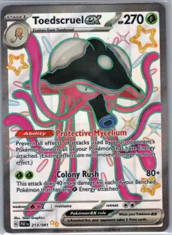 Toedscruel ex 213/091 SV: Paldean Fates - Pokemon Card - NM - Image 1
