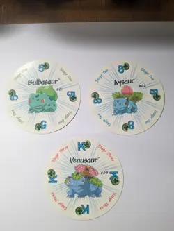1999 Pokemon Rummy Wild Card Lot *Venusaur Set ~ Ships Fast* - Image 1