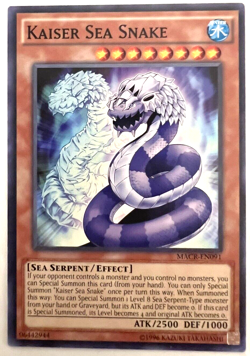 YuGiOh! - Kaiser Sea Snake - Common - Image 1