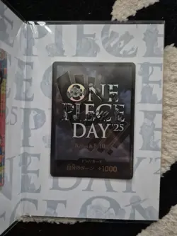 ONE PIECE DAY’25 | Monkey D. Luffy Lego Limited Premium Card Promo | JP Sealed - Image 2