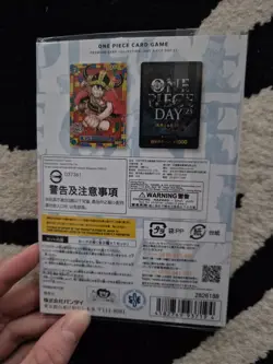 ONE PIECE DAY’25 | Monkey D. Luffy Lego Limited Premium Card Promo | JP Sealed - Image 4