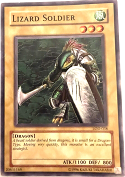 YuGiOh! - Lizard Soldier - Common - Image 1