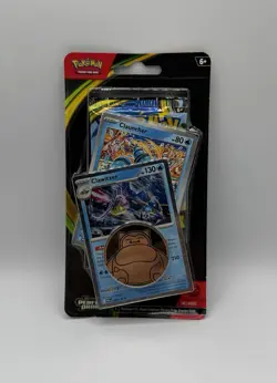 Pokemon TCG Perfect Order Blister Pack Clawitzer Line Promo Coin & Booster Pack - Image 1