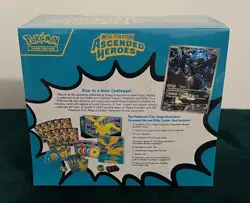 Pokemon TCG Mega Evolution Ascended Heroes ETB - New (ripped) ✅ - Swift Ship ✅ - Image 2