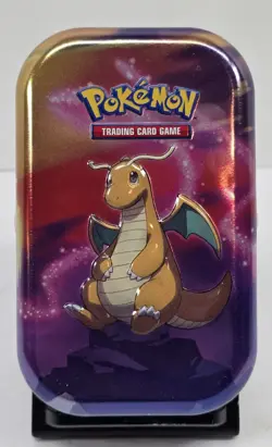 Pokemon TCG KANTO Power Dragonite Mini Tin EMPTY NO PACKS - Image 1