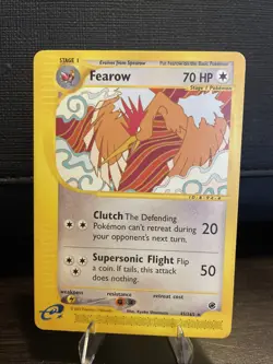 Pokemon TCG Fearow Card Expedition Base Set, Regular E-Series, Card 45/165 - Image 1
