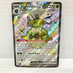 Forretress EX 212/091 - Pokemon TCG SV: Paldean Fates - Shiny Ultra Rare NM - Image 1