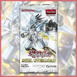YuGiOh Duel Overload PACK BOOSTER (5 Cards) FACTORY SEALED?? - Image 1