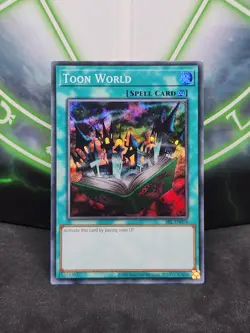 Yugioh Toon World SRL-EN076 Super Rare 25th Anniversary NM - Image 1