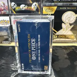 One Piece OP-03 Pillars Of Strength Booster Box English Sealed W/ Acrylic Box - Image 2