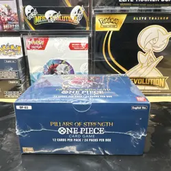 One Piece OP-03 Pillars Of Strength Booster Box English Sealed W/ Acrylic Box - Image 5