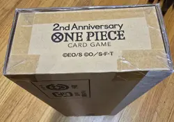 One Piece Card Game 2nd Anniversary Box Set Bandai TCG Japanese Text - Image 2