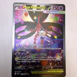 Nintendo Pokemon TCG Mega Floette EX 117/086 CR1 Chaos Rising Holo Rare Eng - Image 1