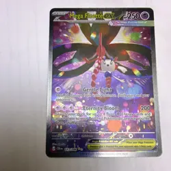 Nintendo Pokemon TCG Mega Floette EX 117/086 CR1 Chaos Rising Holo Rare Eng - Image 2