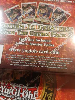 Yugioh Retro Pack 2 mini box's 6 Total Of 24 Packs Brand New Factory Sealed - Image 2