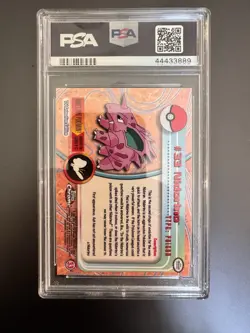 Topps 2000 Topps Chrome Pokemon T.V. Nidorino #33 Chrome PSA 10 - Image 2