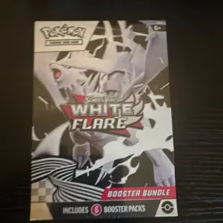 Pokemon TCG Scarlet & Violet White Flare Booster Bundle 6 Packs English 6+ - Image 1