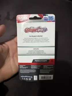 Pokemon Scarlet & Violet Machop Evolution Chain Promo Blister Pack Machamp Coin - Image 2