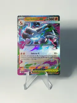 Pokemon TCG Mega Charizard X ex 013/094 Double Rare - Phantasmal Flames - Image 1