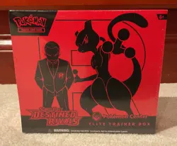 Destined Rivals Elite Trainer Box/ETB Pokemon Center Exclusive READ DESCRIPTION - Image 1