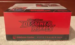 Destined Rivals Elite Trainer Box/ETB Pokemon Center Exclusive READ DESCRIPTION - Image 5