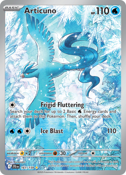 Articuno 161/159 Illustration Rare Journey Together Pokemon Holo Near Mint - Image 1
