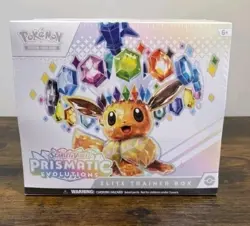 Pokemon Prismatic Evolutions ETB - Elite Trainer Box - New Sealed - In Hand - Image 1