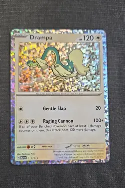 Pokemon 2024 McDonald's Drampa 015/015 Holo Promo NM - Image 1