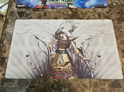 Very RARE Limited RELEASE Yu-Gi-Oh Gaurdian Eatos 5D's Elite SERIES Playmat - Image 1