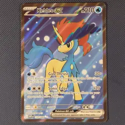 Keldeo ex 159/086 - White Flare - Ultra Rare Holo Pokemon Card - NM - Image 1