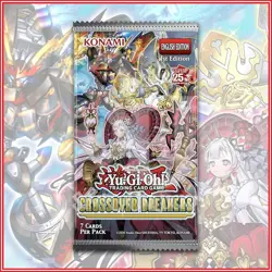 YuGiOh Crossover Breakers PACK BOOSTER (7 Cards) FACTORY SEALED?? - Image 1