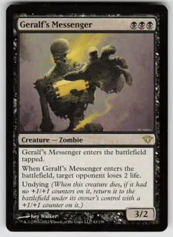 Geralf's Messenger 63 Rare Dark Ascension Magic: The Gathering Near Mint - Image 1