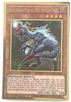 YuGiOh! - Souleating Oviraptor - Premium Gold Rare - Image 1