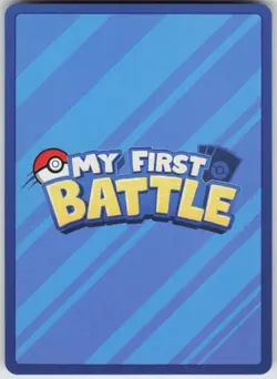 PIKACHU MY FIRST BATTLE POKEMON UNCONFIRMED NM - Image 2