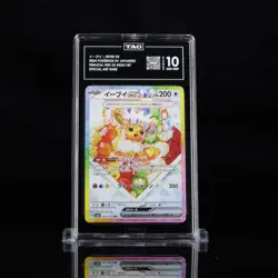 Pokemon Japanese Eevee ex SAR 224/187 Terastal Fest TAG 10 Gem Mint - Image 1