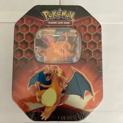 Pokemon Hidden Fates Tins Charizard SEALED NEW! - Image 1
