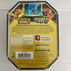 Pokemon Hidden Fates Tins Charizard SEALED NEW! - Image 4