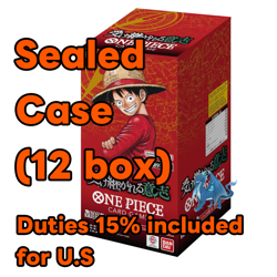 ONE PIECE CARD Carrying On His Will SEALED CASE 12 BOX OP-13 Fedex TCG - Image 1