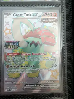 Pokemon Great Tusk ex SV: Scarlet & Violet Promo Cards Holo #072 - Image 1