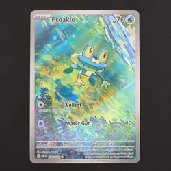 Pokemon TCG Card Froakie 088/086 Chaos Rising Illustration Rare - NM - Image 1