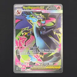 Pokemon TCG Card Mega Charizard X ex 109/094 Phantasmal Flames Ultra Rare - NM - Image 1