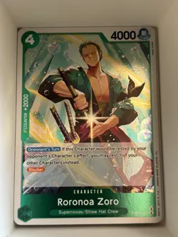 PRB02-006 Roronoa Zoro English R One Piece TCG Card Game - Image 1