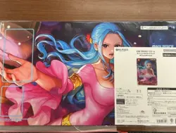 ONE PIECE Card Game Official Playmat Nefertari Vivi w/ Promo Card Limited Japan - Image 1