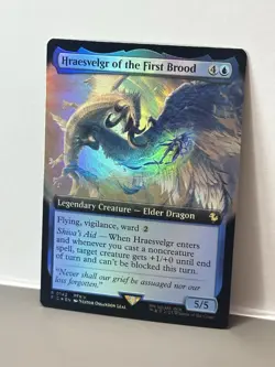 Hraesvelgr of the First Brood FOIL MTG Magic Final Fantasy 0142 FFXIV - Image 1