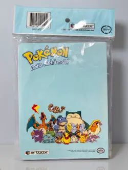 NEW, FACTORY SEALED 1999 POKEMON ACTION FLIPZ LENTICULAR COLLECTION ALBUM ARTBOX - Image 2