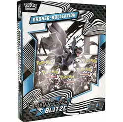 Pokemon Schwarze Blitze Ordner-Kollektion | OVP | DE | 5 Booster + Binder | Neu - Image 1